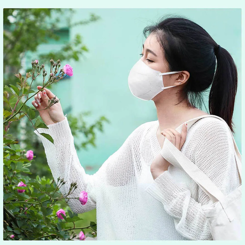 20 шт. Пылезащитная маска Xiaomi Mijia Airpop Ультралегкая ультратонкая PM2.5 для защиты от