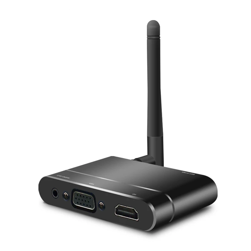 X6W приемник mirascreen 1080 P беспроводной HD Дисплей WiFi зеркальный модуль VGA AV выход Miracast