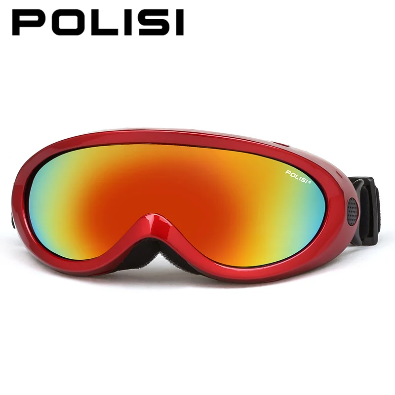 POLISI зимние уличные спортивные очки для сноуборда защитные детей лыжные UV400 Анти