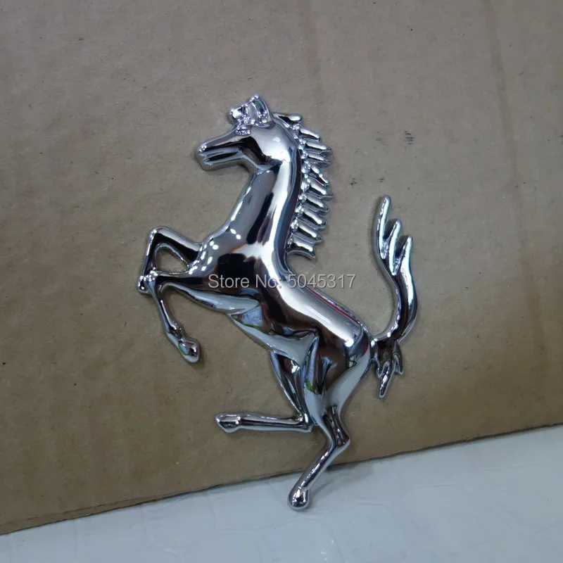 2 шт. металлический 3d значок Fly Horse стикер с эмблемой хорошего качества|Наклейки на