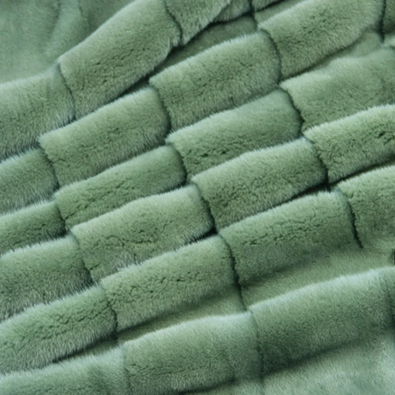 LVCHI Winter Female Sashes Long Coats Import Real mink jacket High-grade velvet Natural fur mink Women's clothing Suit collar