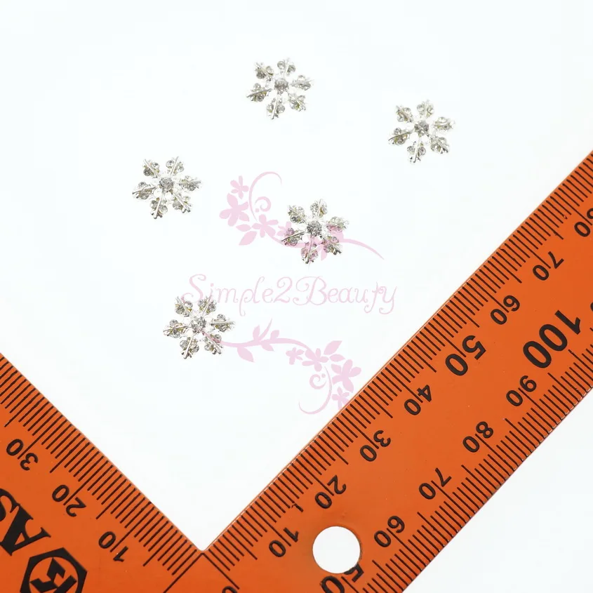 10 шт./упак. Рождественская серия дизайн шармы из металлических сплавов акриловый