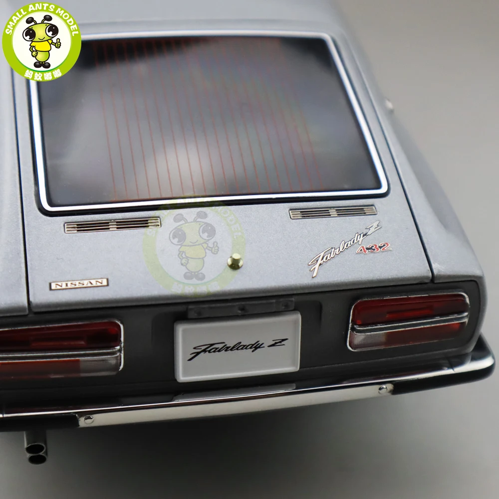 1/18 Autoart 77437 1969 Nissan Fairlady Z432 PS30 литой модельный автомобиль игрушки для мальчиков и девочек, подарок на день рождения серебро