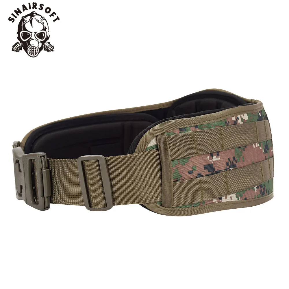 Новинка мужской военный Камуфляжный ремень MOLLE тактический с внешней талией для