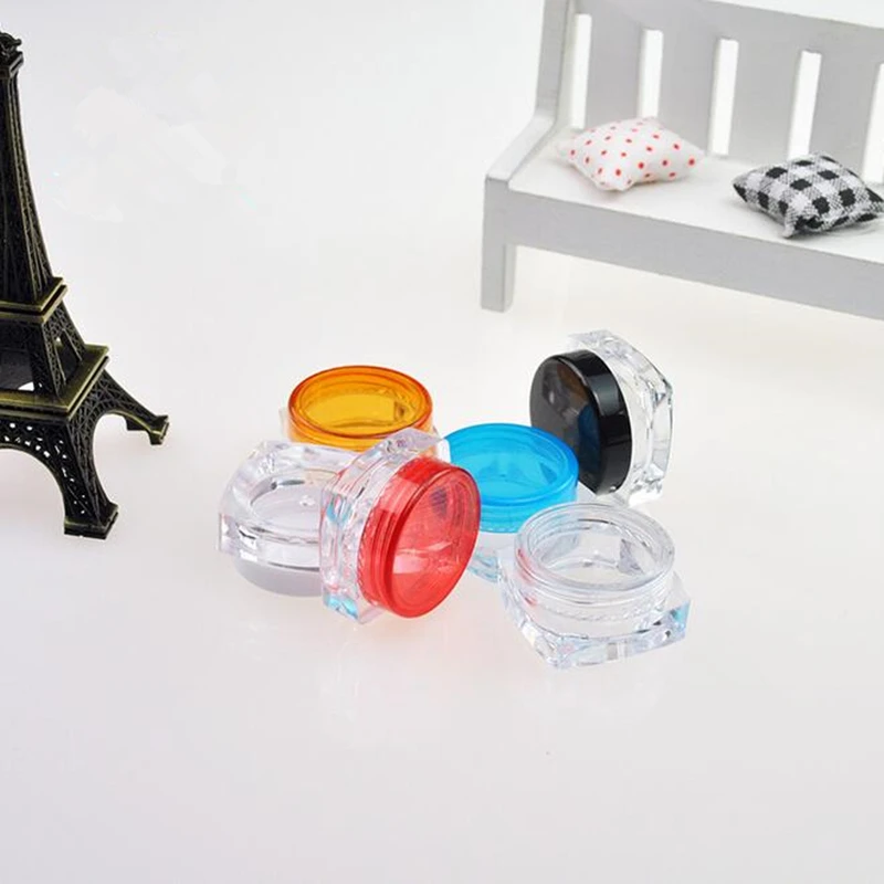 10 шт./лот косметическая банка для крема пустые тени век крем лица бальзам губ 11