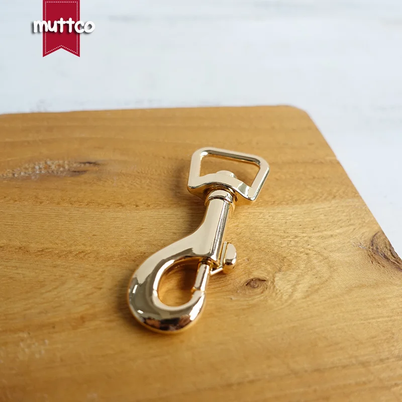 Сделай Сам собачий поводок экологический золотой 15 мм металлический брелок