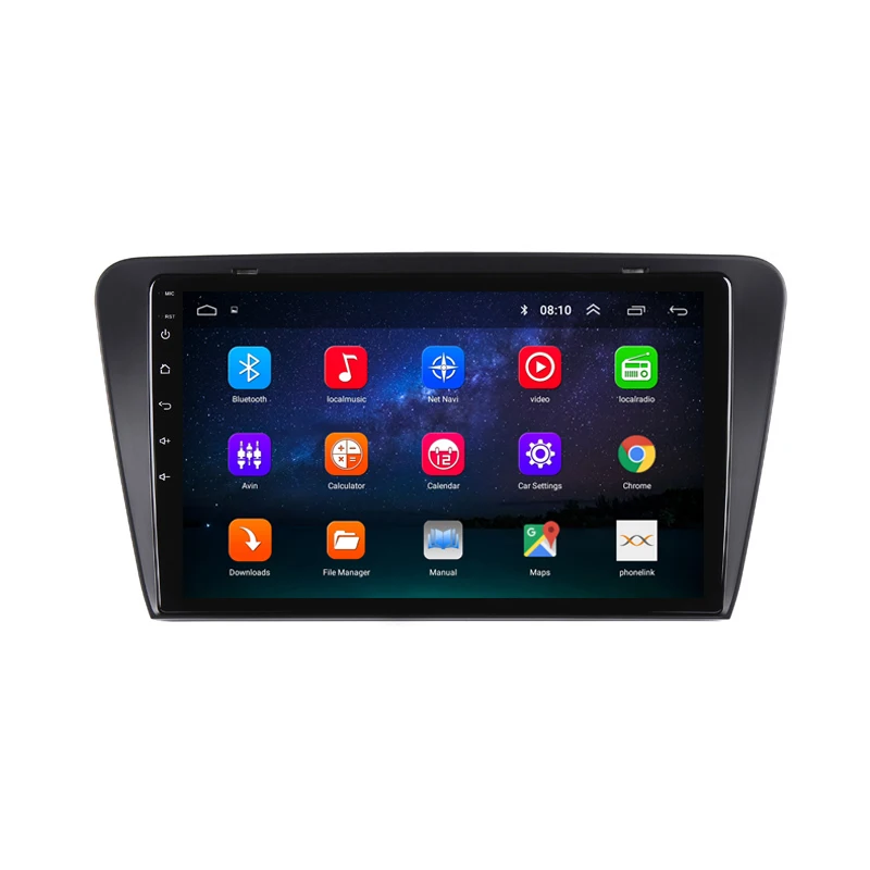 " 2.5D ips Android 8,1 автомобильный DVD мультимедийный плеер gps для Skoda Octavia 3 аудио автомобильный Радио Стерео навигация WIFi