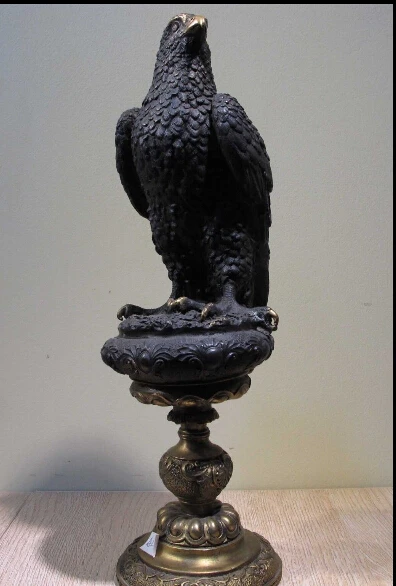 Western Art Decor Copper Bronze Figurine Arabia Eagle Bird Statue Sculpture | Дом и сад