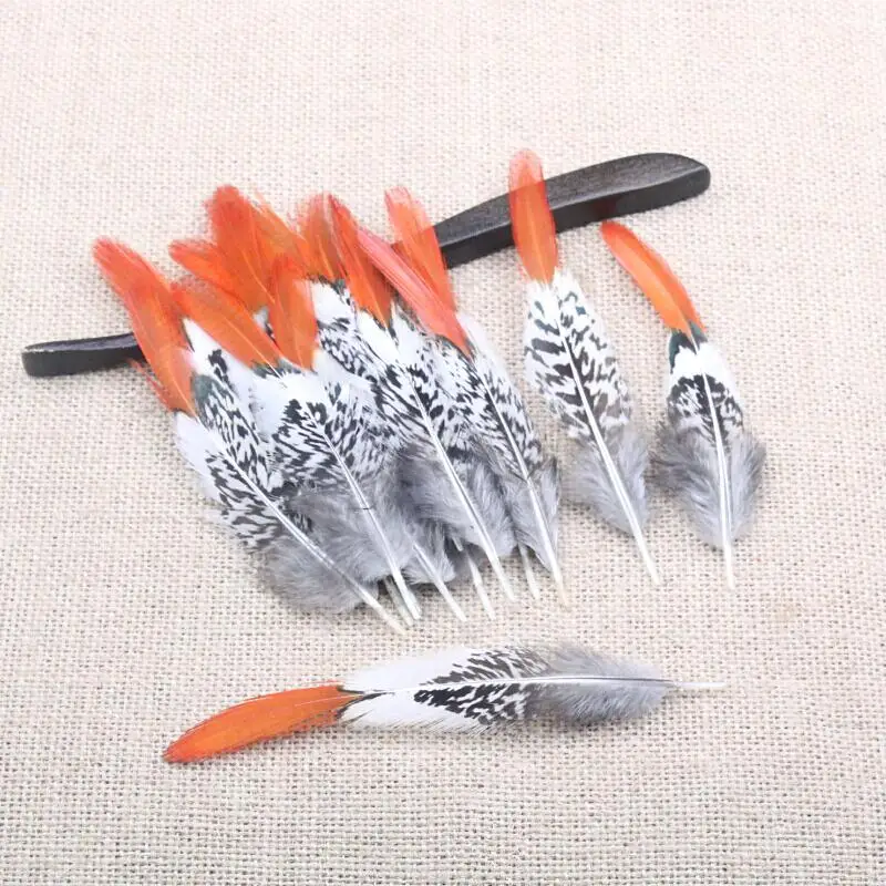 

50pcs/lot 15-20cm / 6-8'' real natural color lady amherst's pheasant feathers plumes for jewelry craft gift making bulk sale