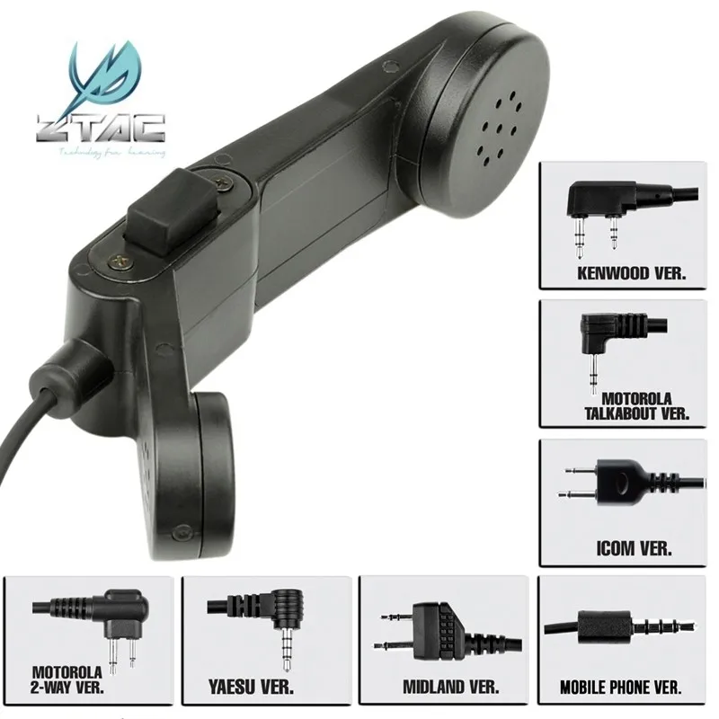 Z Tactical H 250 Military Phone аксессуар для гарнитуры Airsoft Paintball охотничье коммуникационное