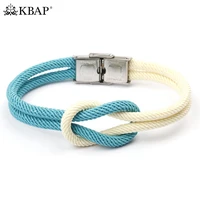 nautical sailor marine rope knot bracelet bangle wristband friendship bracelets for boy girl women men fashion jewelry favors