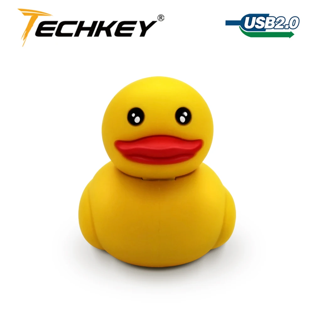 Usb флеш накопитель 64 ГБ 32 в форме утки USB Диск 16 8 4 Кле usb 2 0 карта памяти memoria палка