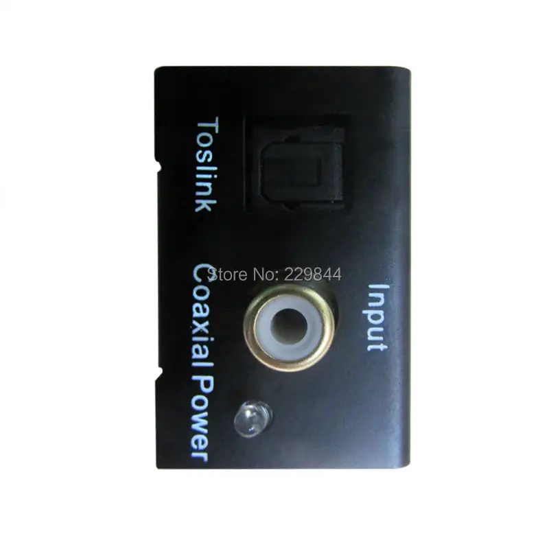 Цифровой оптический коаксиальный аналоговые RCA аудио конвертер адаптер