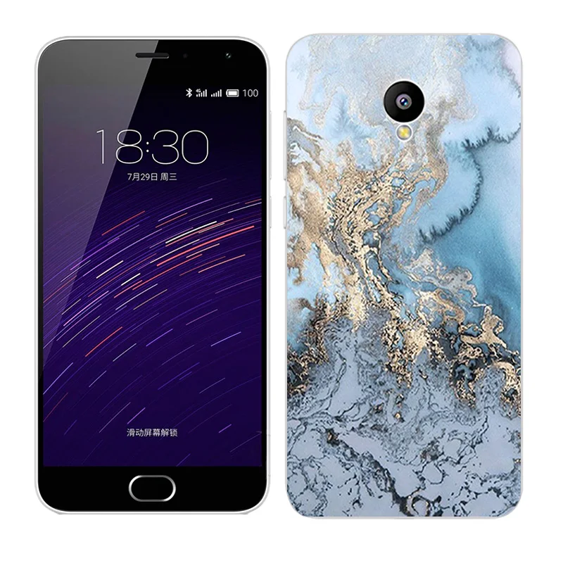 Чехол для Meizu M2 mini Meilan 2 5,", Чехол для телефона с пейзажем для Meilan 2 5,0", Чехол s, мягкий ТПУ для Meizu M2 Mini, чехлы