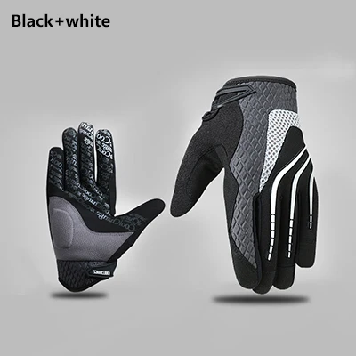 91032 Black Coolchanger спортивные зимние велосипедные перчатки с сенсорным экраном водонепроницаемая защита от ветра теплая для езды на велосипеде мужские и женские кожаные перчатки - Цвет: 91032 Black