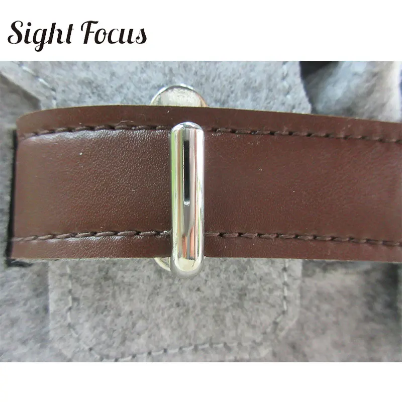 Дизайнерская брендовая сумка Sight Focus фетровая Сумка тоут деловые однотонные