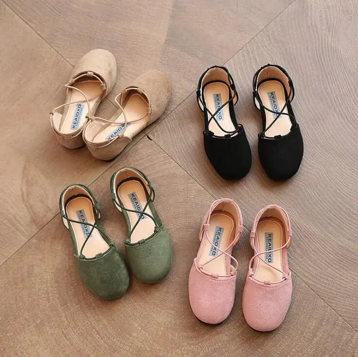 Новинка Весна 2019 детская модная повседневная обувь для девочек кожаные туфли в