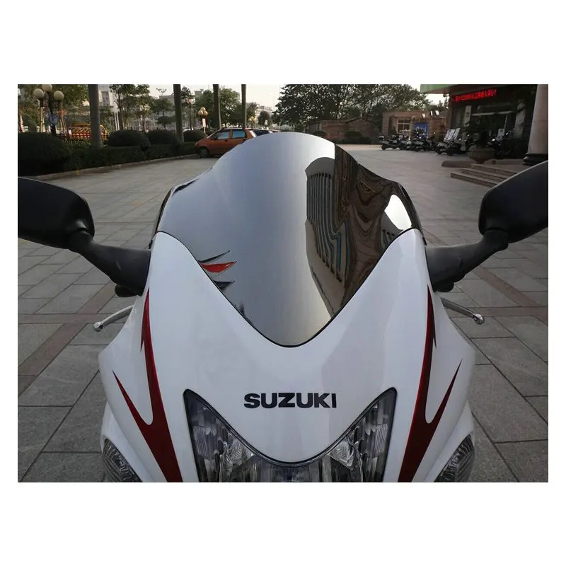 Chrome Мотоцикл Обтекатели лобового ветер Экран для 1999-2007 Suzuki GSX1300R GSX 1300 R Hayabusa 2004 2005 2006 - Цвет: Chrome