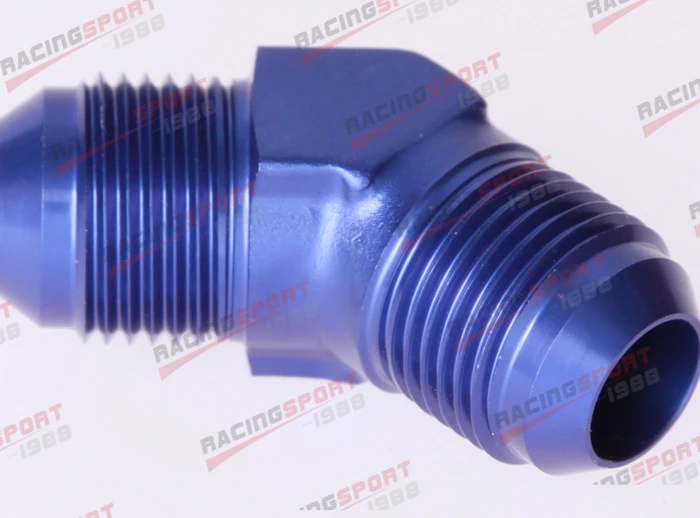 AN6 6AN AN 6 до 3/8 &quotNPT 45 градусный переходник с наружной резьбой|an 8|aluminum fittingsan6 |