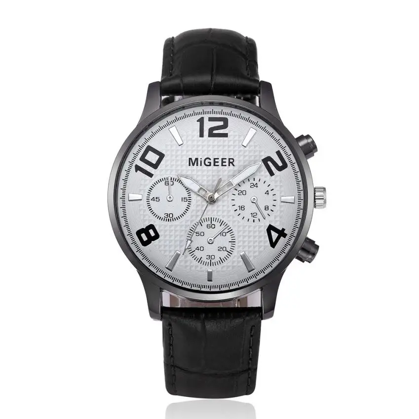 2018 новые часы для мужчин и женщин ультра тонкие кварцевые с простым кожаным