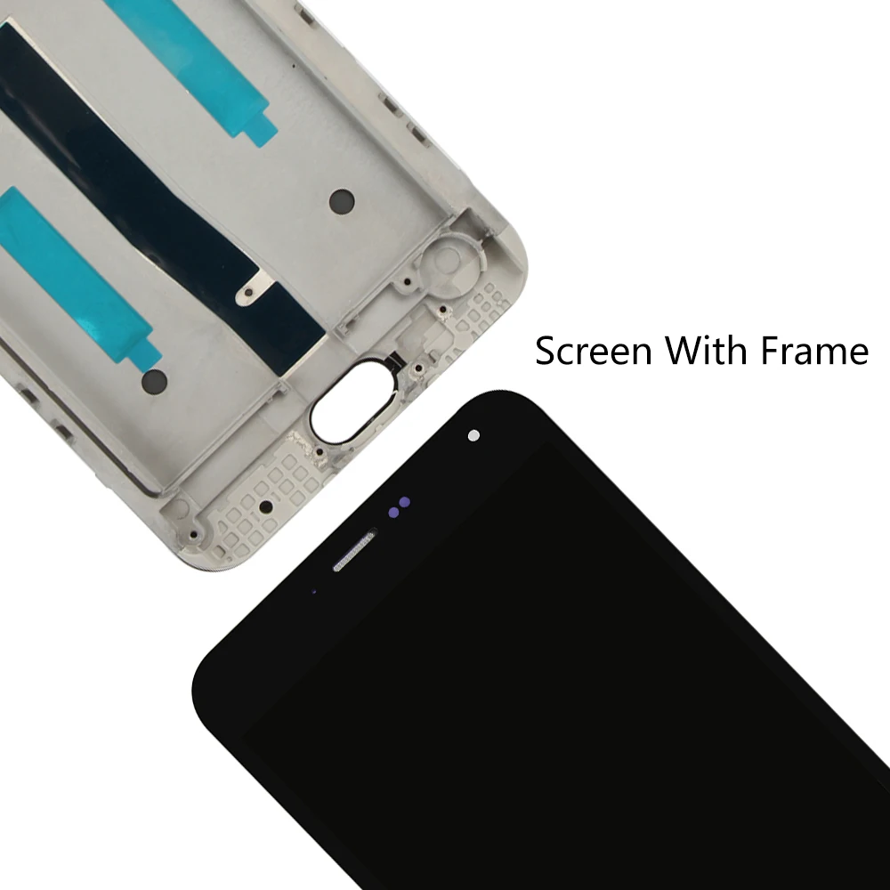 Srjtek для MEIZU M2 Note ЖК-дисплей панель сенсорный экран дигитайзер сенсор стекло