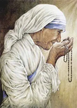 Топ-Арт # Roman catotic церкви as Saint Teresa of Calcutta Mother mouly-100% ручная роспись маслом на холсте |