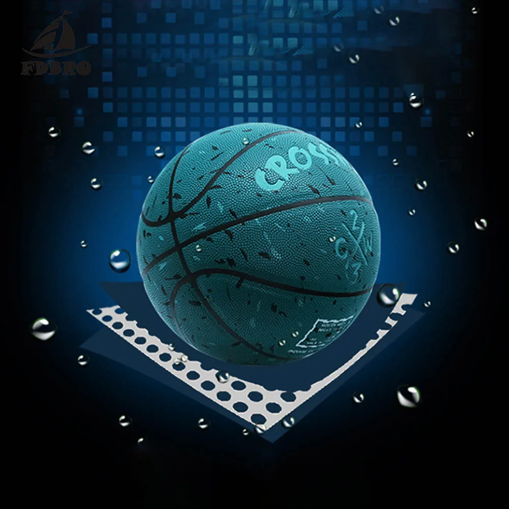 FDBRO новинка 2019 Хит спортивный баскетбольный мяч из ПУ материала Официальный