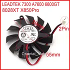 Бесплатная доставка, новый вентилятор-кулер LEADTEK 6600GT 7300 A7600 8028XT X850Pro Graphics  Video Card VGA