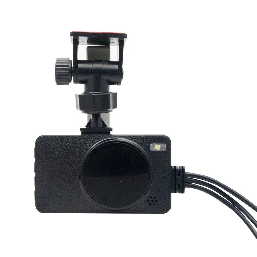 " lcd WiFi Двойная камера для мотоцикла dvr Dash Cam Full HD 1080 P/720 P Передняя и задняя Водонепроницаемая камера gps g-сенсор