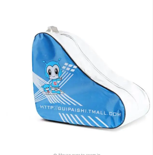 children Blue Профессиональное Катание На Роликовых Коньках Обувь Рюкзаки Inline Skate Обувь Сумки На Ремне/Сумки 3 Цвета - Цвет: children Blue