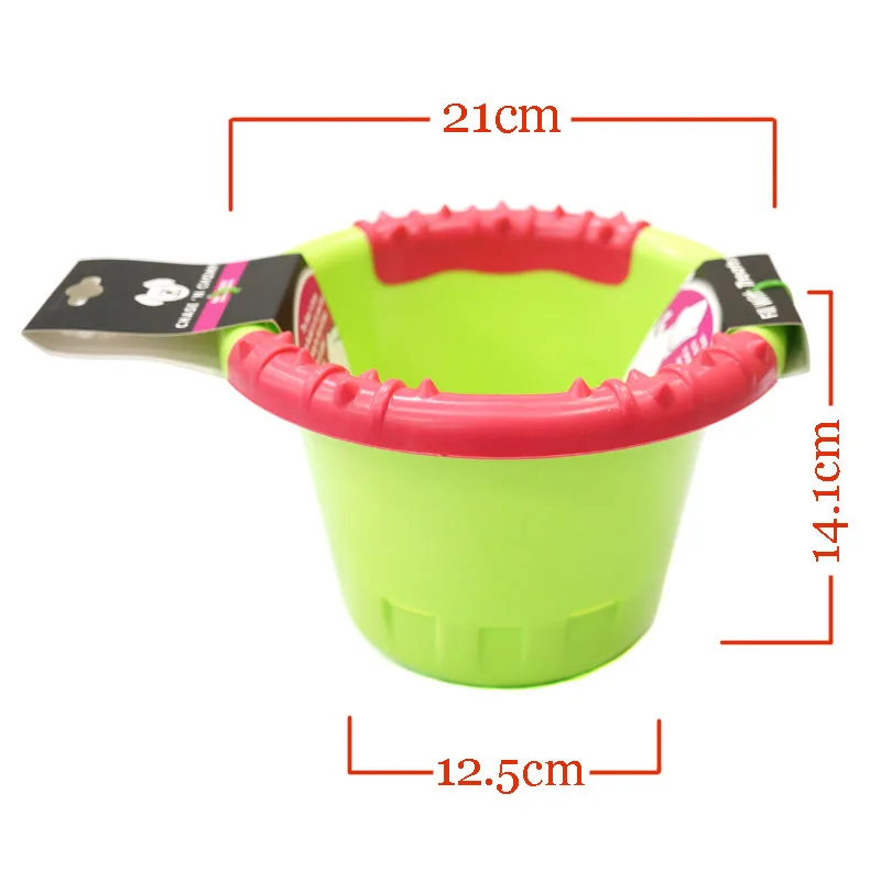 CAITEC Dog Toys игрушки для кормления занятое ведро лучше всего подходит крупных и