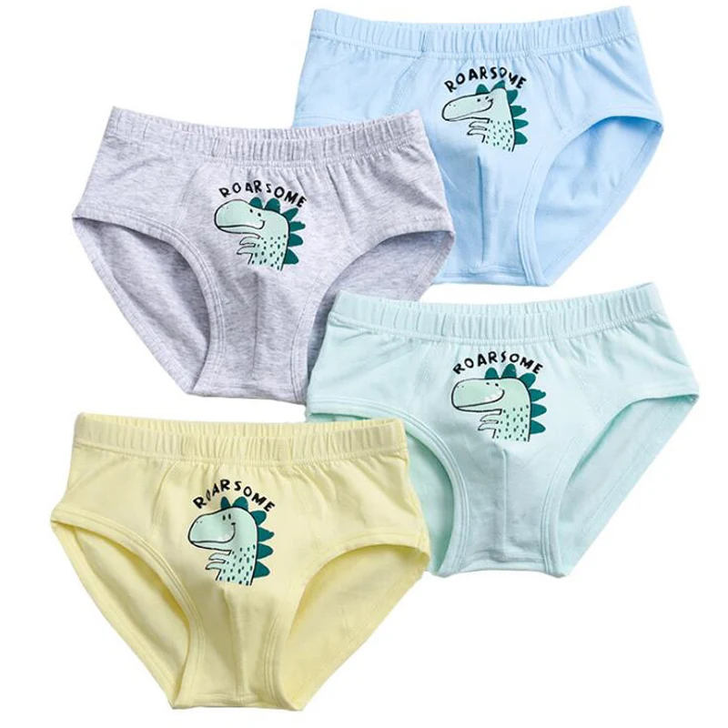 12 шт./лот детское нижнее белье из 100% хлопка трусы для мальчиков одежда детская 2019|