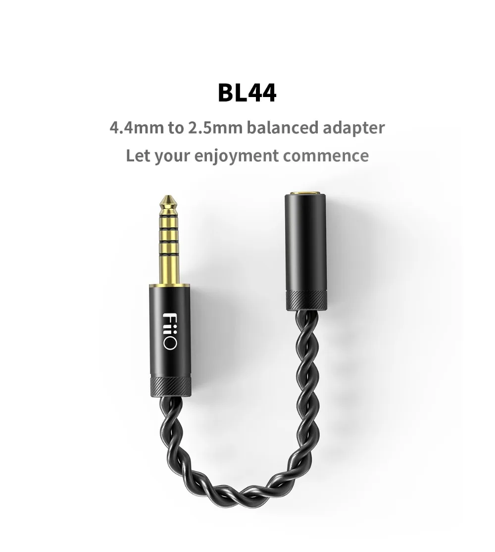 Сбалансированный кабель FiiO BL44 с наружной резьбой 4 мм на внутреннюю резьбу 2 5 мм| |