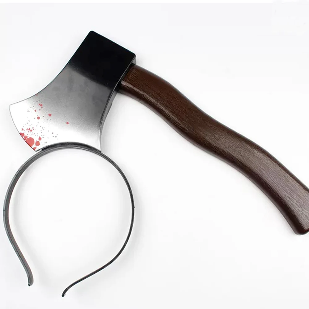 Собака забавная повязка на голову пластиковые аксессуары для волос Опора топор