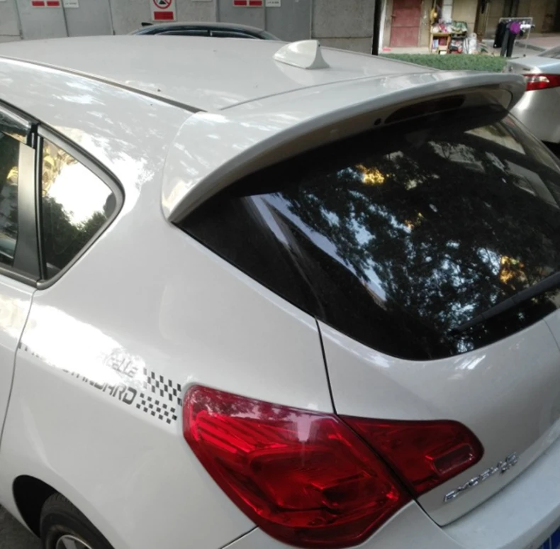 Для Opel Astra J спойлер 2012- Opel Astra J спойлер высокое качество абс материал заднее крыло праймер цвет задний спойлер