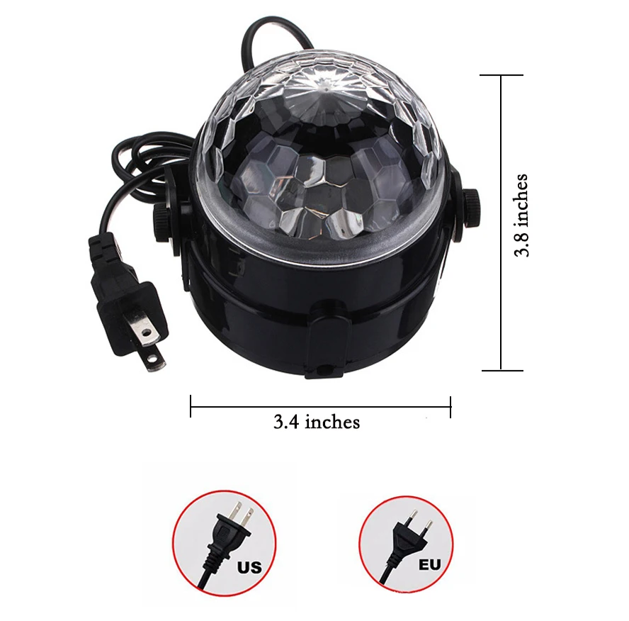 DJ/Dmx лампы портативные светодиодные для световых сценических эффектов Дискотека