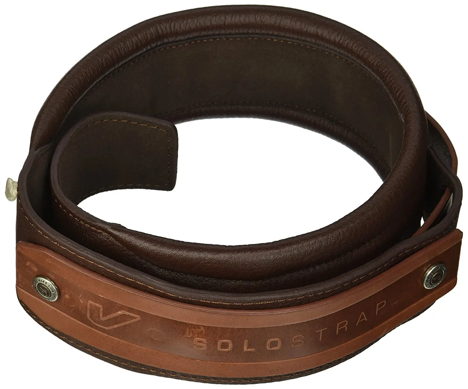 Gruv gear SoloStrap Премиум кожаный ремешок для гитары, Доступно 3 цвета - Цвет: Chocolate