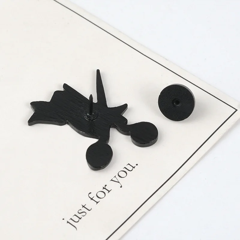 Мультяшные ножницы красного цвета эмалированные для вырезания языка забавная