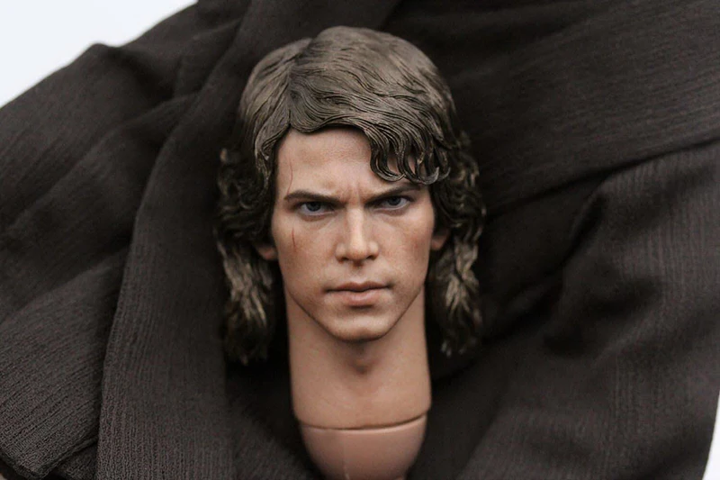 1/6 масштаб Анакин Скайуокер мужской головы лепить Fit 12 ''фигурка солдата