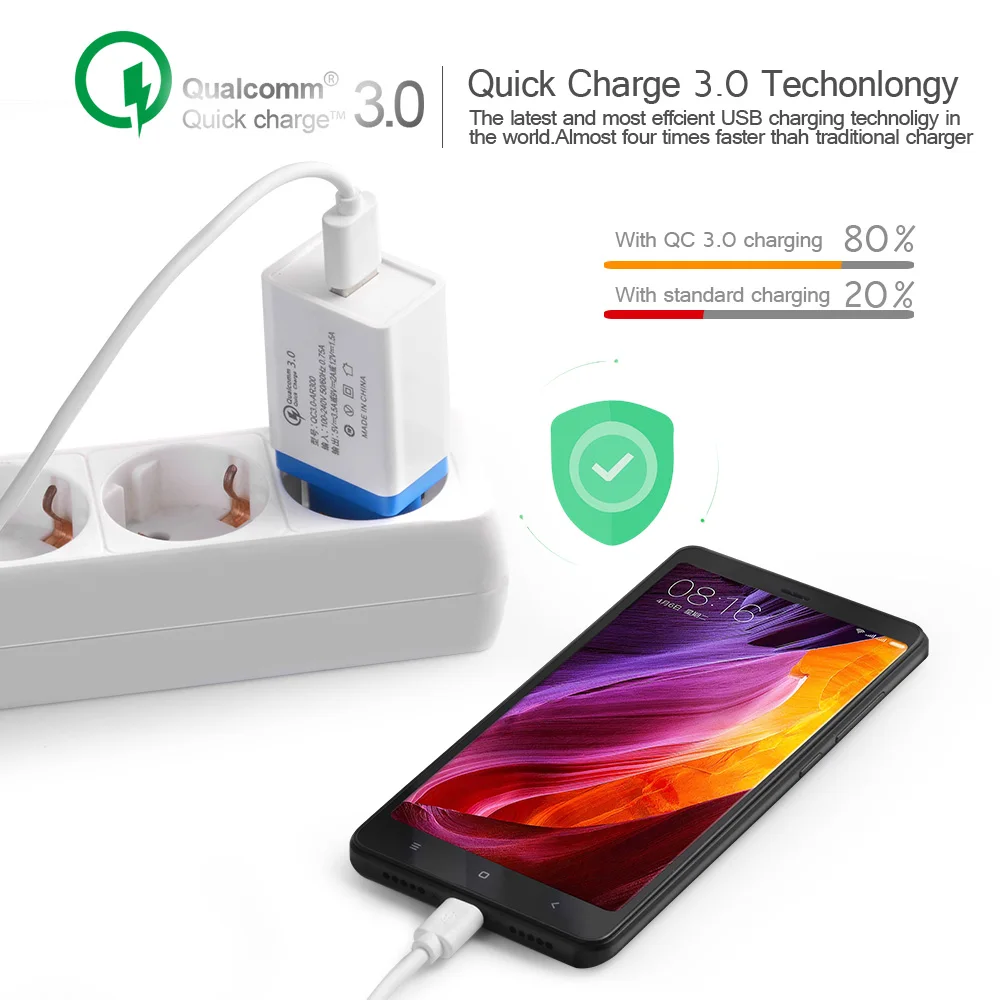 Быстрое зарядное устройство QC 3 0 для Samsung Galaxy A30S A40S M10 M20 M30 M40 быстрое A8S A9S A6S |