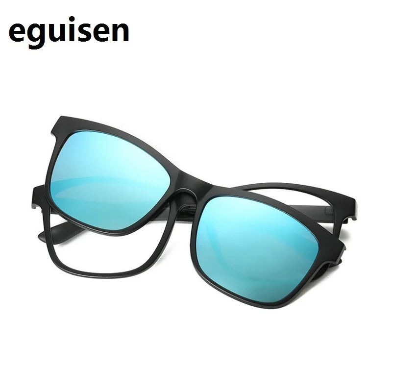 Зеркальные очки для близорукости шириной 143 TR магнитные мужчин и женщин