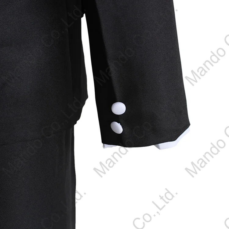 Комплект из 2 предметов для косплея черная японская школьная форма костюм