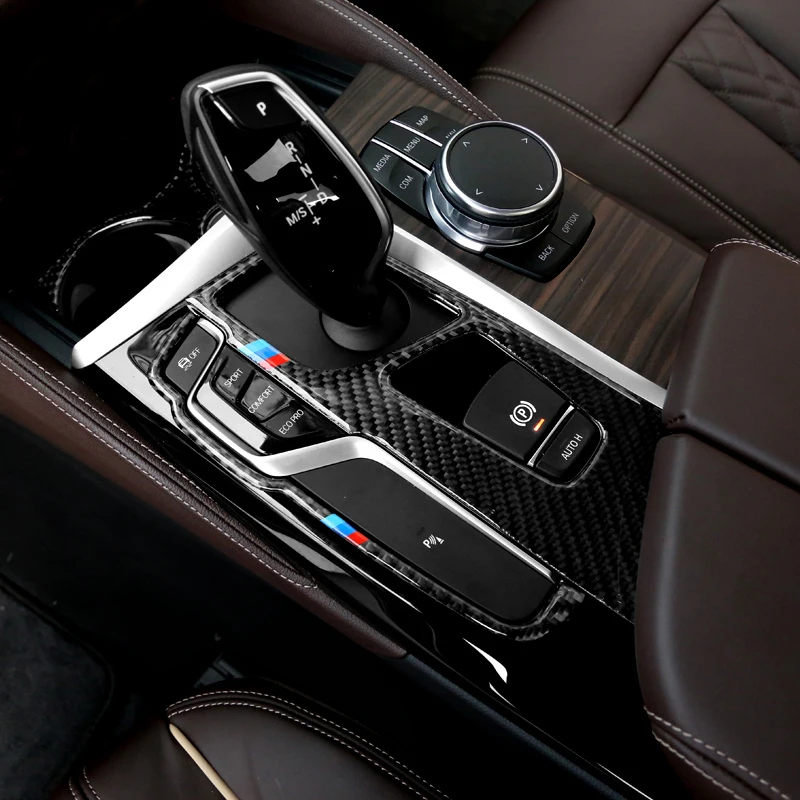 Углеродное волокно для BMW 5 серии 6GT G30 G32 внутренняя коробка переключения передач
