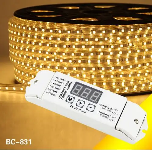 

BC-831 PWM DMX512 декодер, одноканальный контроллер DMX, Φ декодер DMX