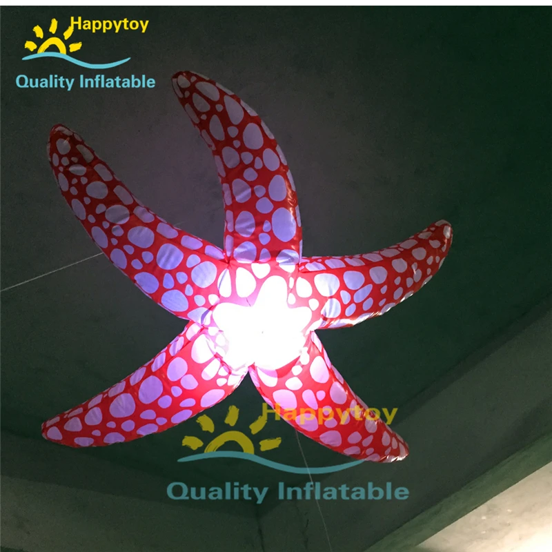 Рекламная надувная Морская звезда Светодиодная светодиодный ная для украшения