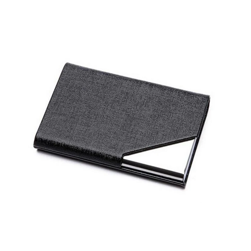 Бизнес ID RFID Блокировка Кредитная карта держатель для мужчин модный бренд Металл