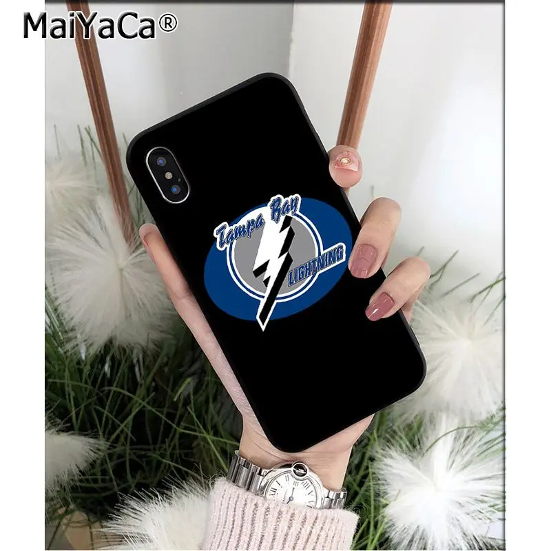 A8 MaiYaCa Tampa Bay Lightning чехол для телефона высокого качества для Apple iPhone 8 7 6 6S Plus X XS MAX 5 5S SE XR Чехол для мобильного телефона - Цвет: A8