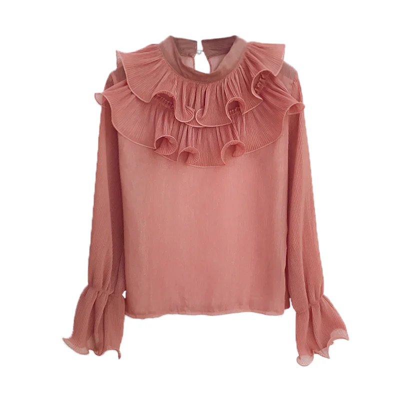 Новинка 2019 года женские футболки топы с длинными рукавами модная женская одежда