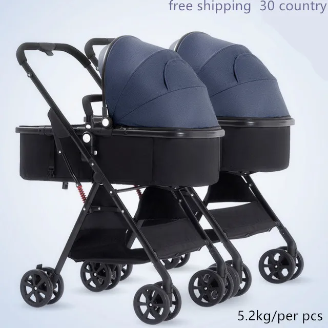 Bugaboo брендовая коляска для осла высокая видимость двойная легко складывается и