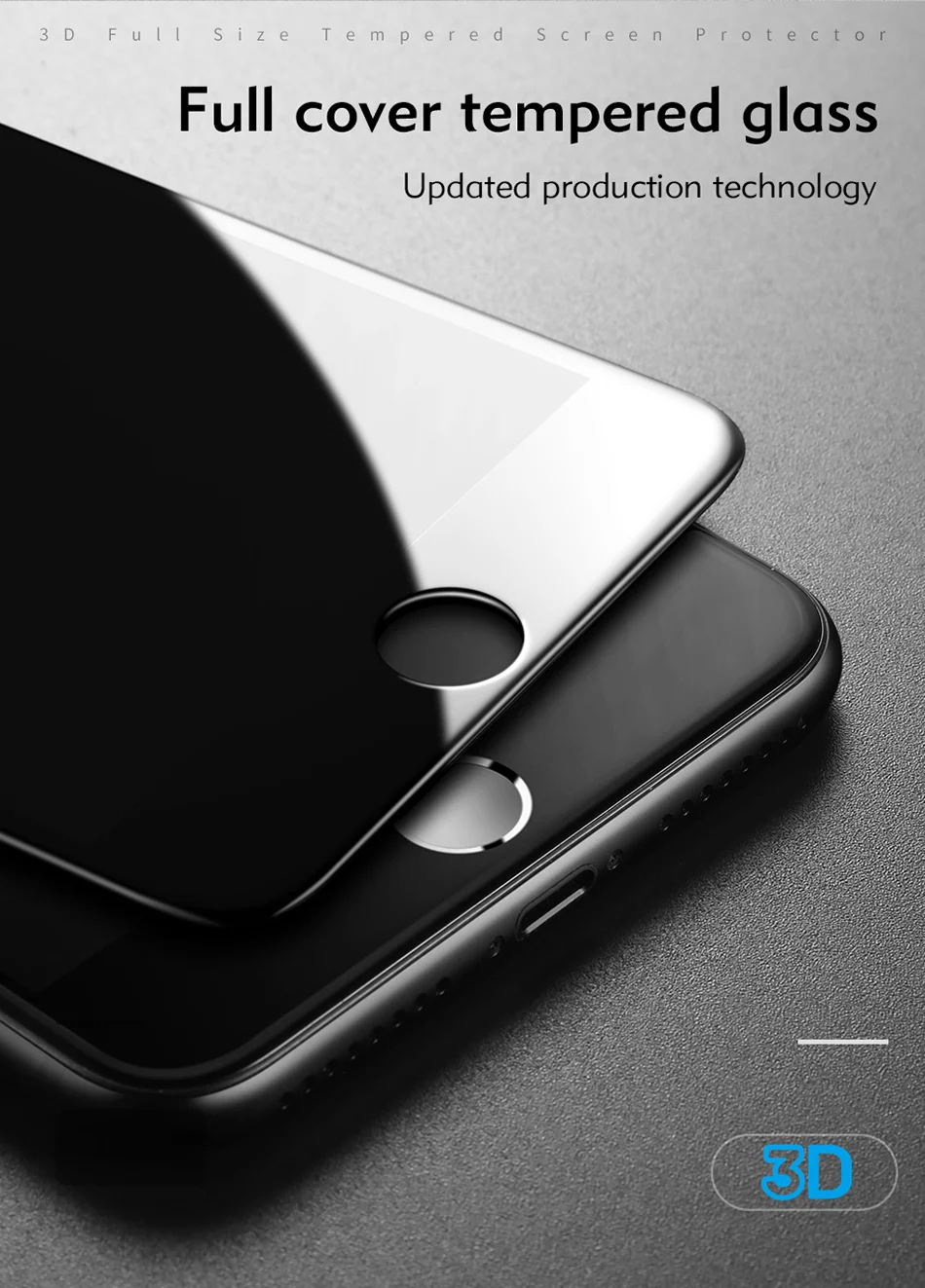 Benks 3D изогнутый край ультра-тонкий 0,23 мм передний экран для iphone X XS Передняя пленка полная защита для iphone 8 Plus закаленное стекло